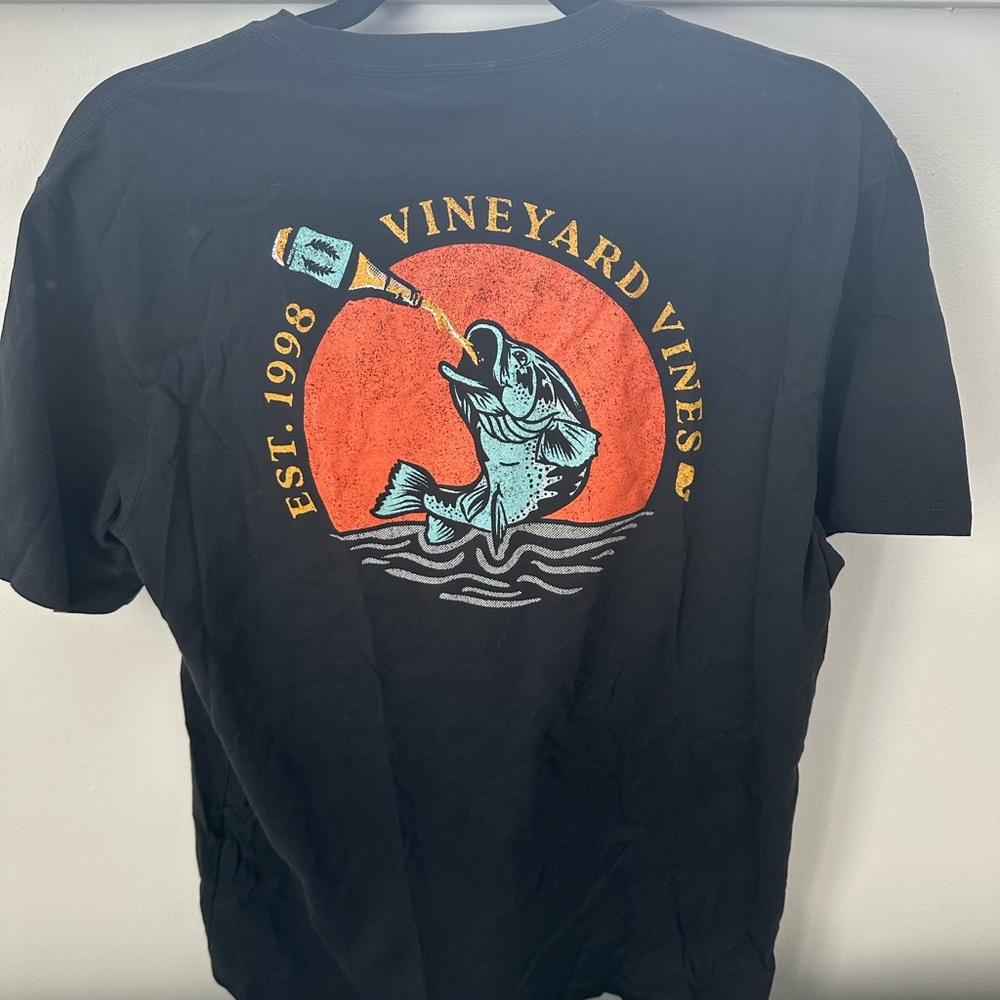 Vineyard Vines Mens Shirt Black SMALL NWT - Picture 3 of 4